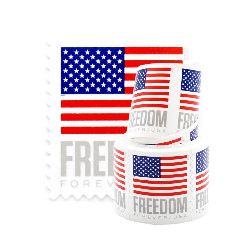 2024 US Flags Freedom Booklets Rolls