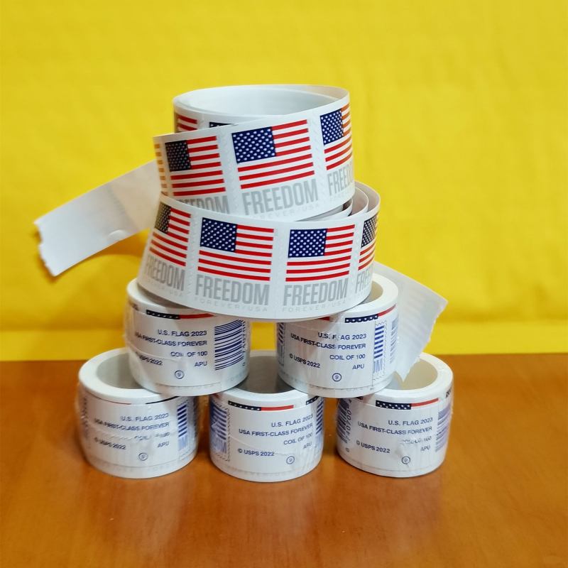 2024 US Flags Freedom Booklets Rolls